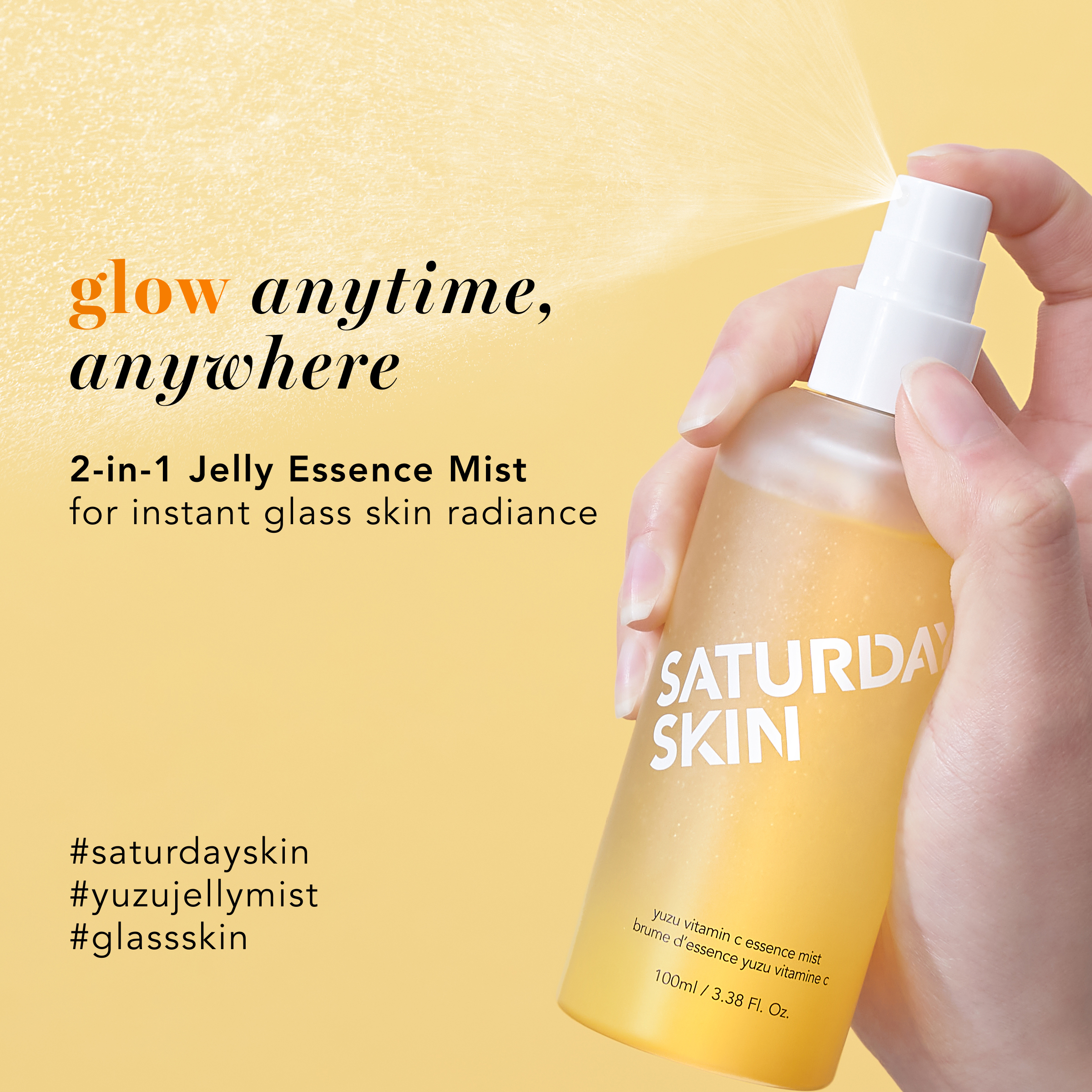 Yuzu Vitamin C Essence Face Mist 100ml