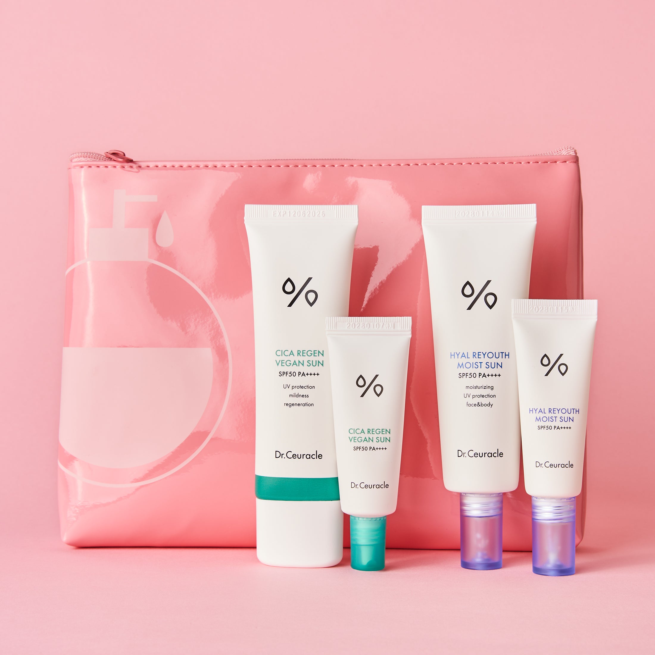 Free - SPF Iconic Pouch Dark Pink