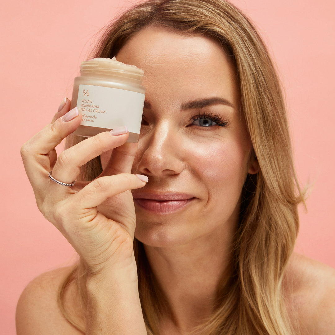 Vegan Kombucha Tea Gel Cream