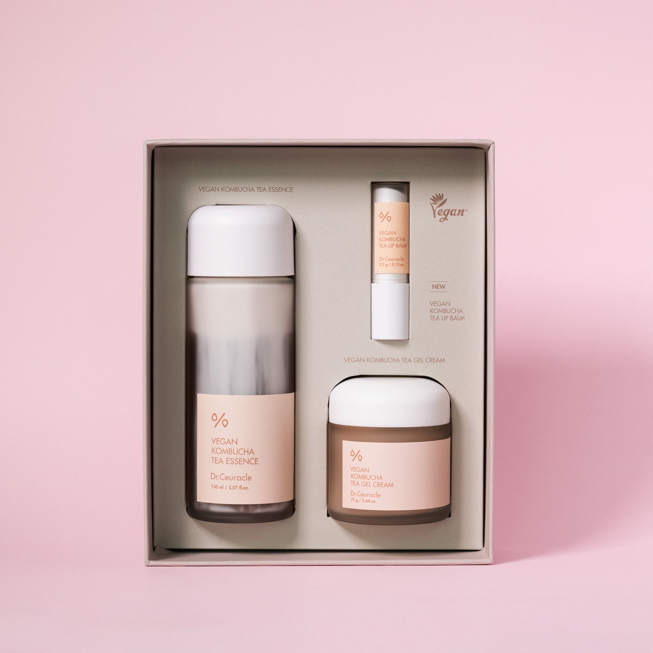 Free - Dr. C  Vegan Kombucha Tea Box