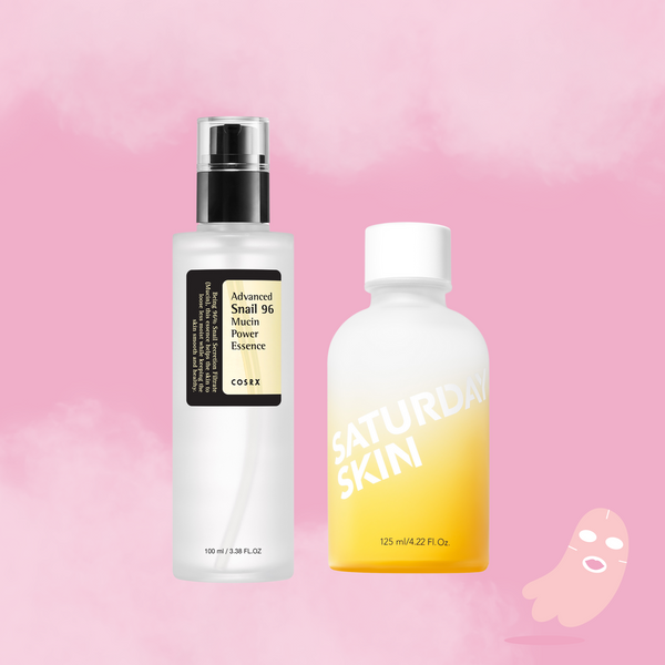 Advanced Snail Essence + Yuzu Brith Toner