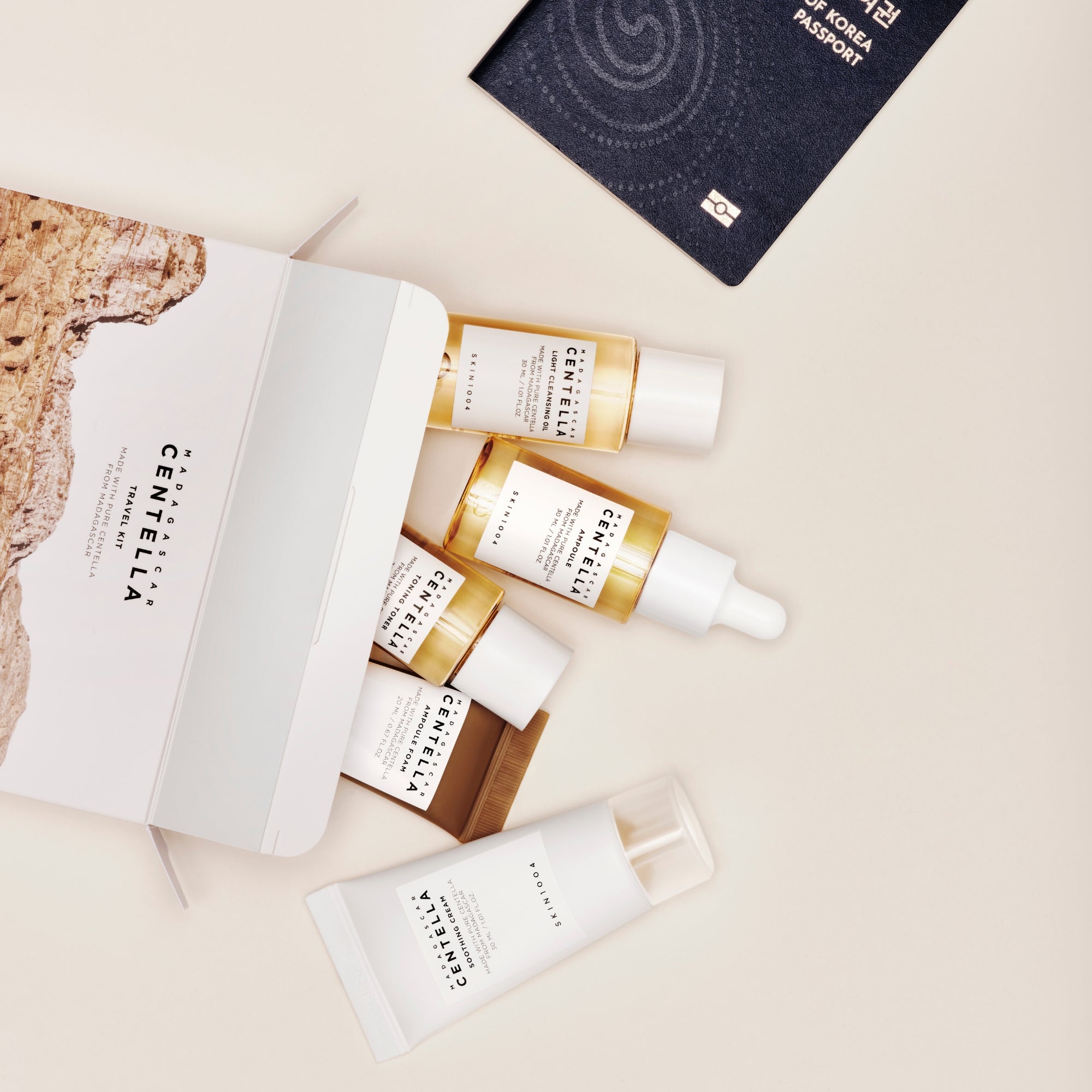 Madagascar Centella Travel Kit