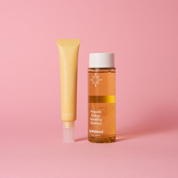 Relief Chamomille Treatment Balm + Propolis Energy Boosting Essence