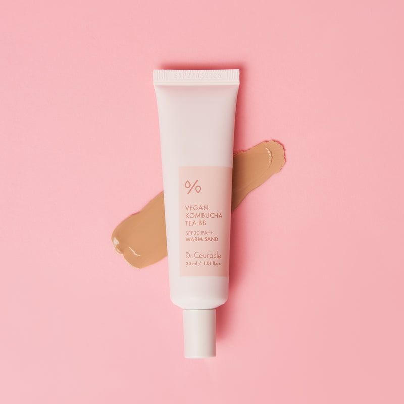 Vegan Kombucha Tea BB Cream Warm Sand