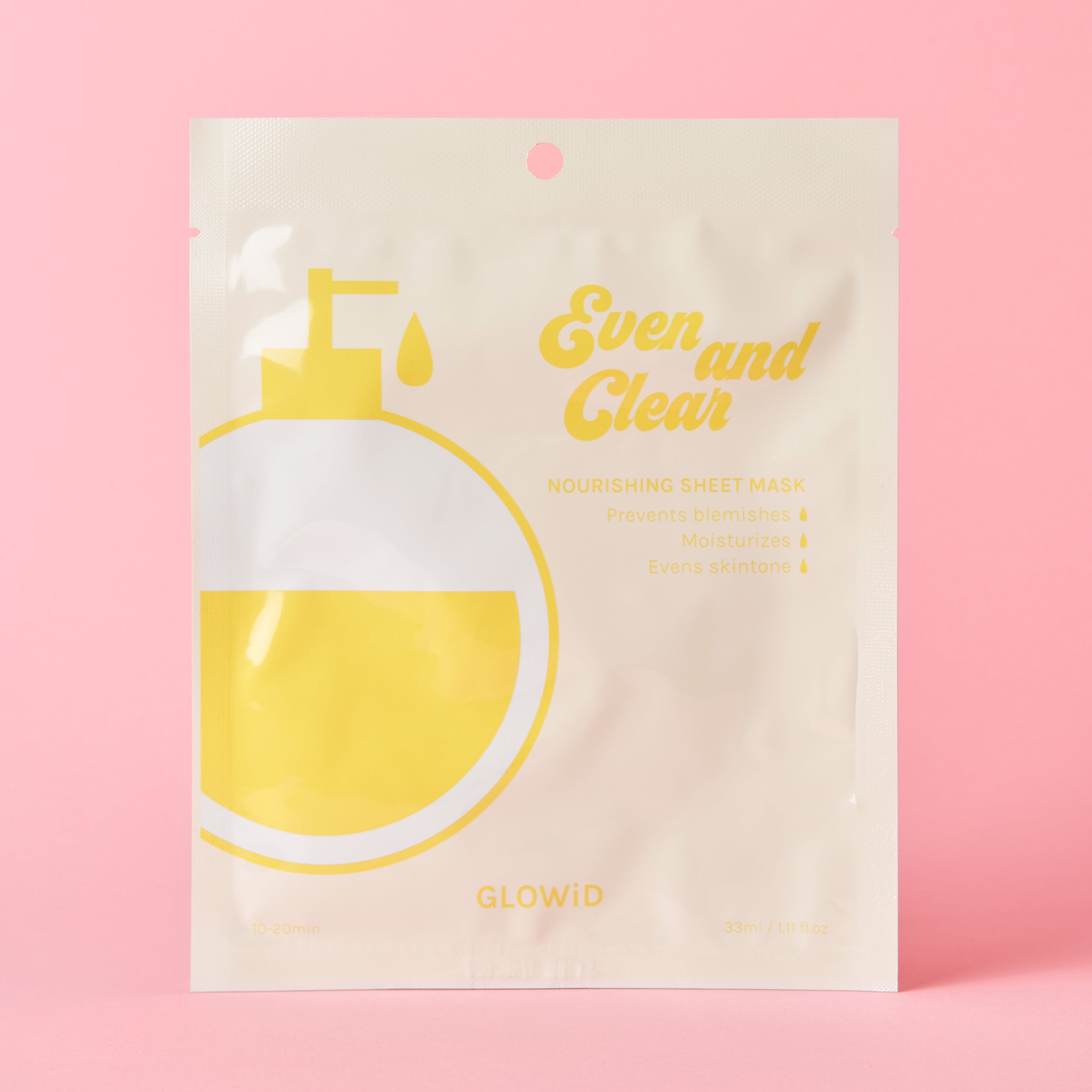 Even and Clear Sheet Mask