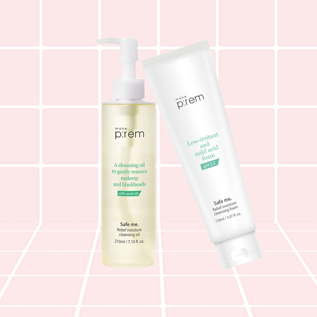 Safe Me Relief Moisture Double Cleansing Kit