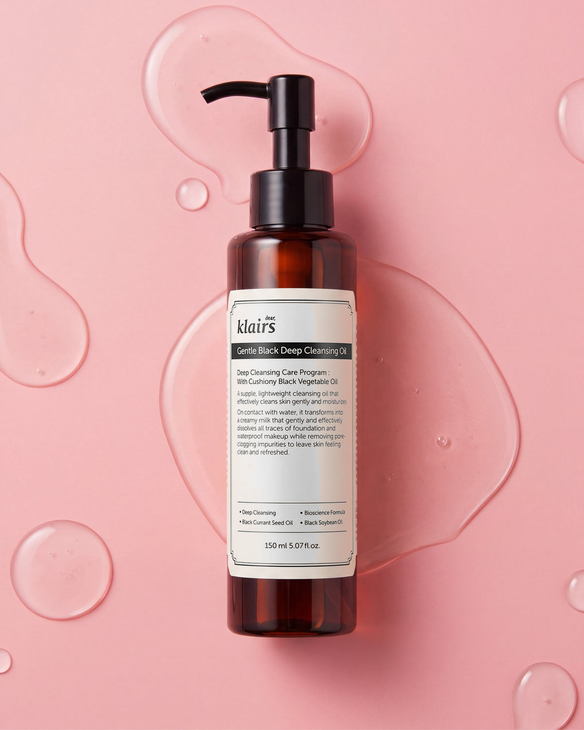 Gentle Black Deep Cleansing Oil